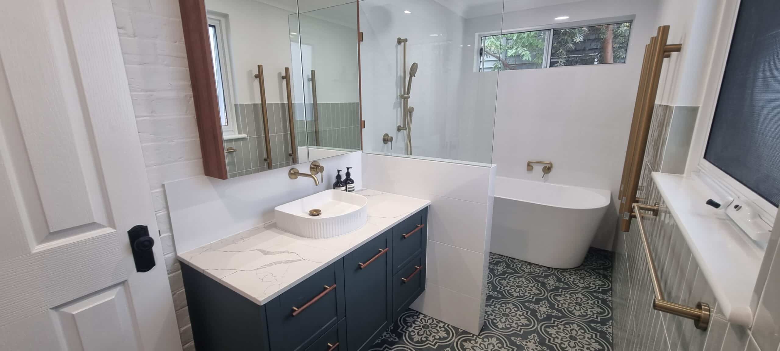 bathroom renovation process